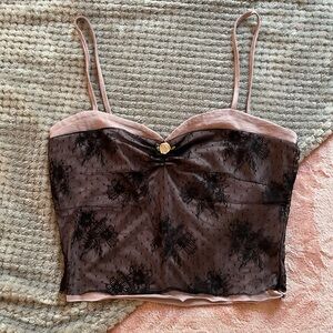 🍊3 for$18🍊Floral Cropped Tank Top